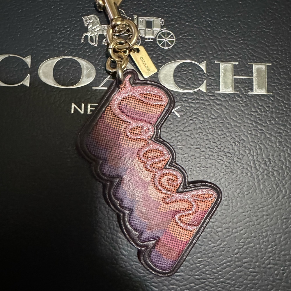 Coach Multicolor Keychain - Picture 4 of 6